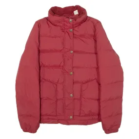 LEVI'S Insulated Womens Puffer Jacket Red S