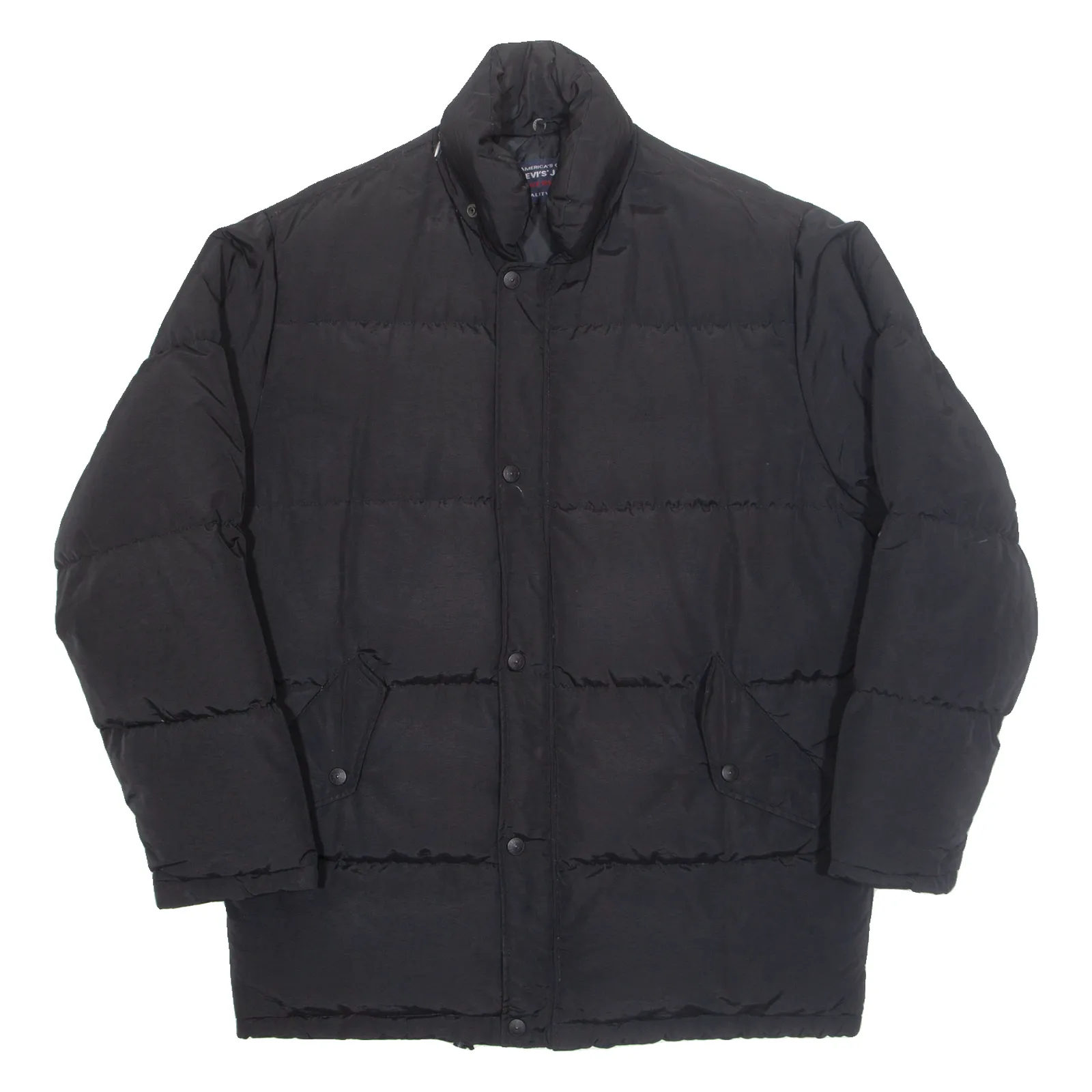 LEVI'S Mens Puffer Jacket Black M