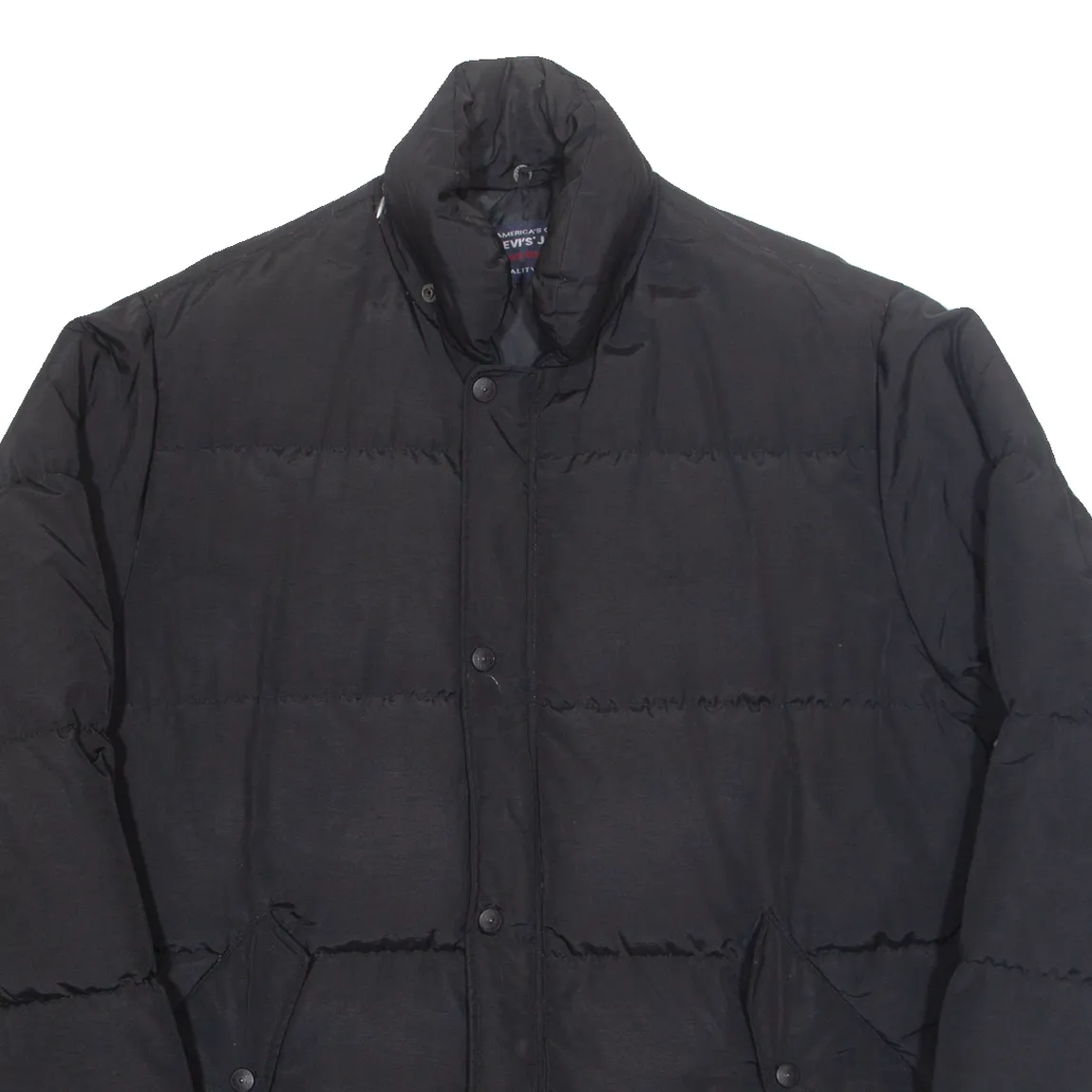 LEVI'S Mens Puffer Jacket Black M