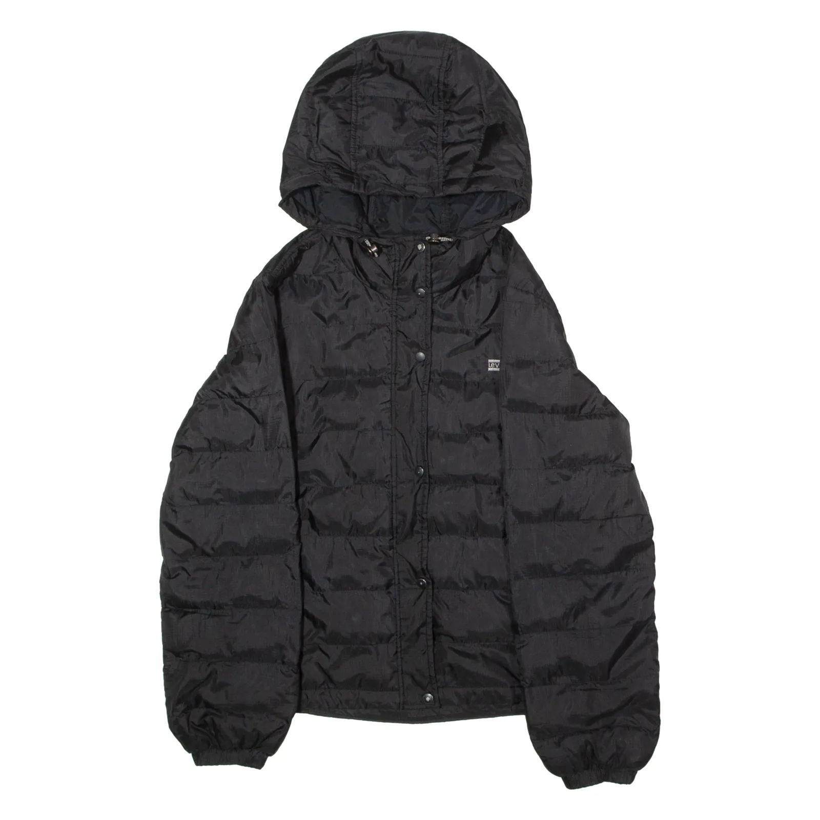 LEVI'S Womens Puffer Jacket Black M