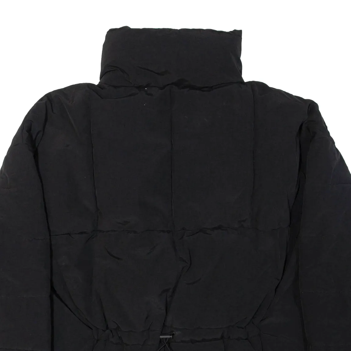 LEVI'S Womens Puffer Jacket Black Nylon XS