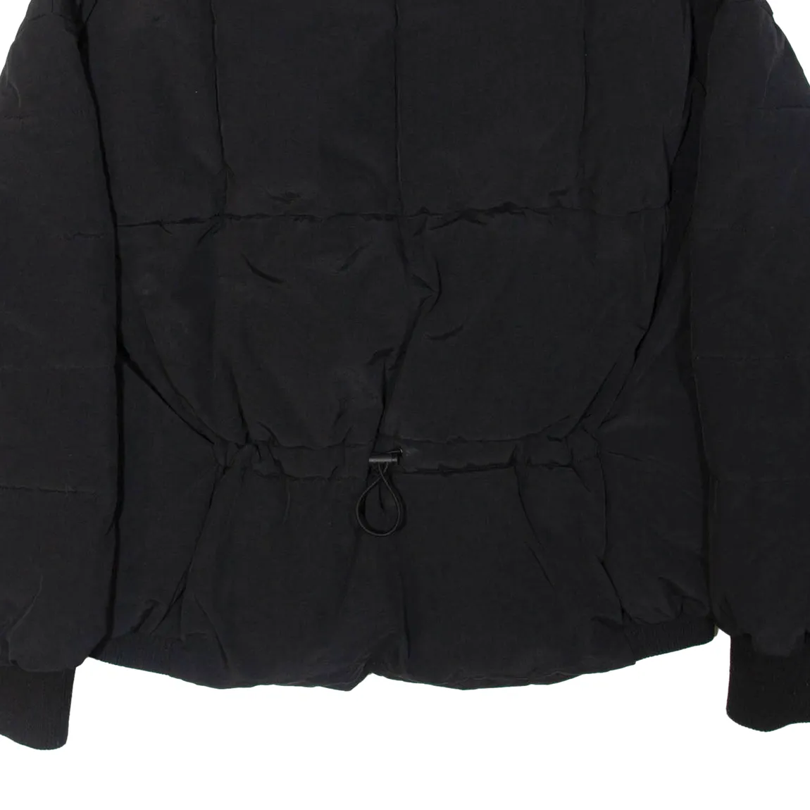 LEVI'S Womens Puffer Jacket Black Nylon XS