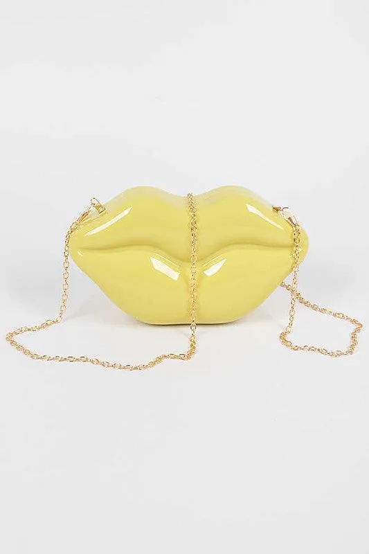 Lips Clutch Bag