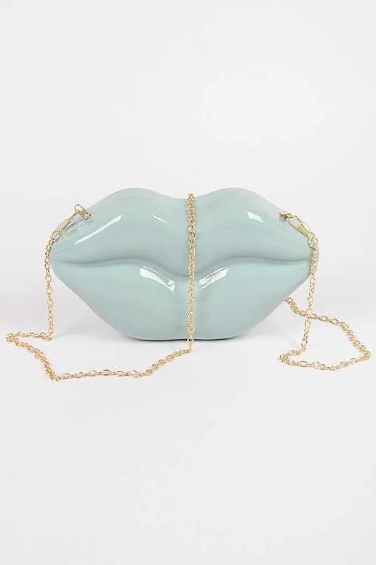 Lips Clutch Bag