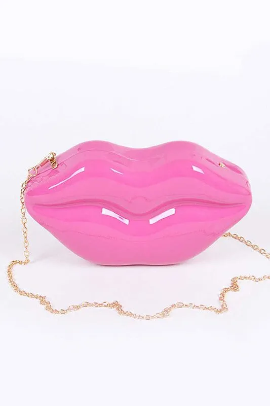 Lips Clutch Bag