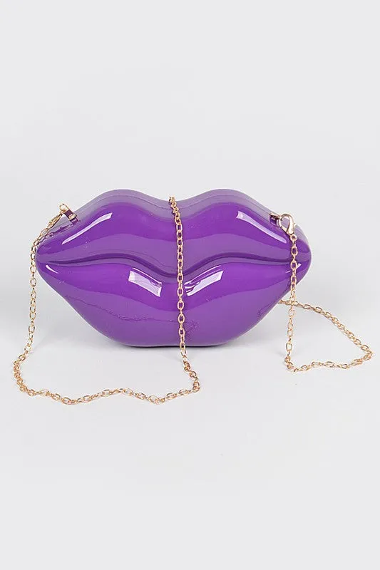 Lips Clutch Bag