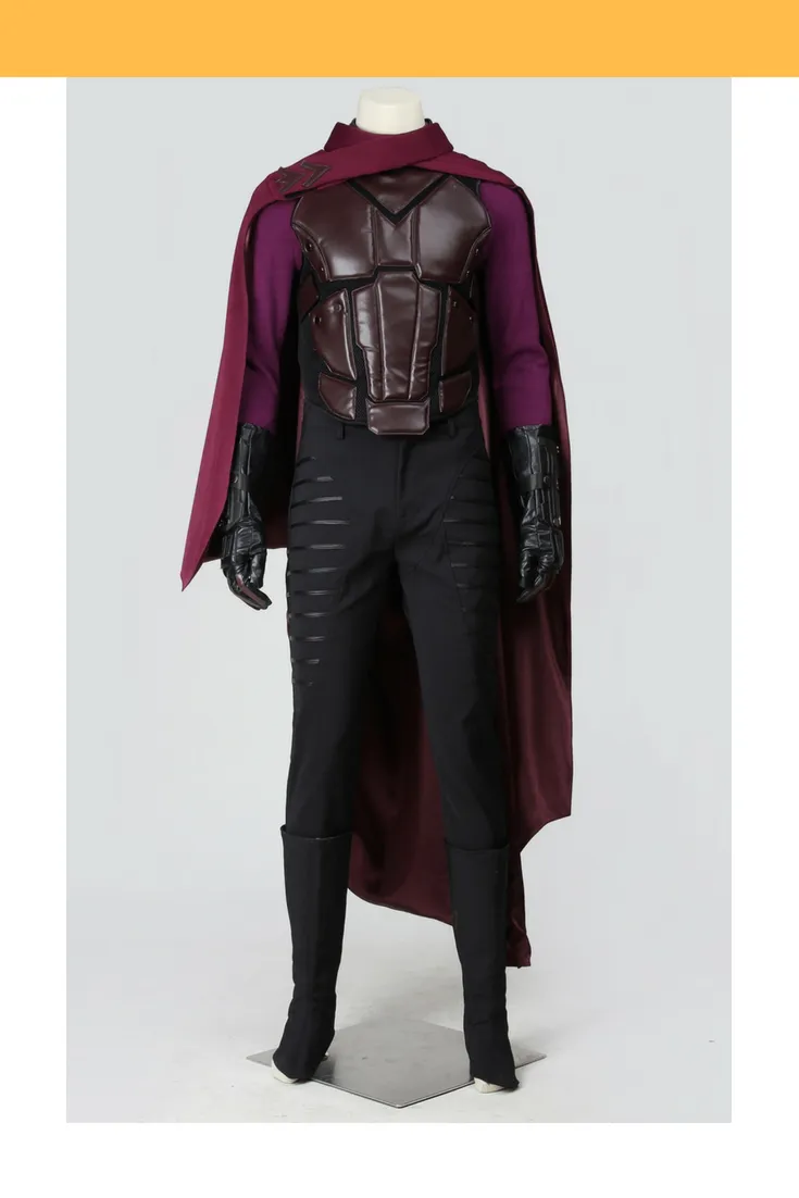 Magneto Days of Future Past PU Leather Cosplay Costume