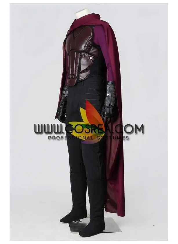 Magneto Days of Future Past PU Leather Cosplay Costume