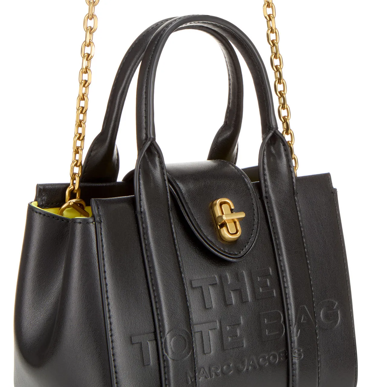 MARC JACOBS The Turnlock Tote Bag - Black