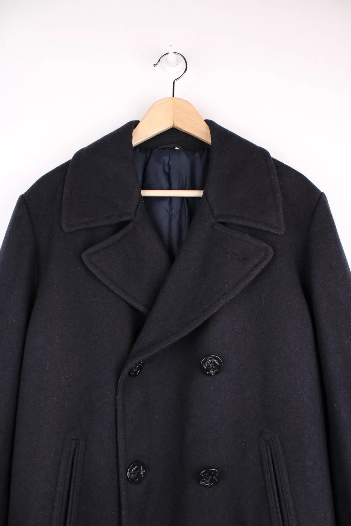 Marlboro Leisure Wear Wool Pea Coat