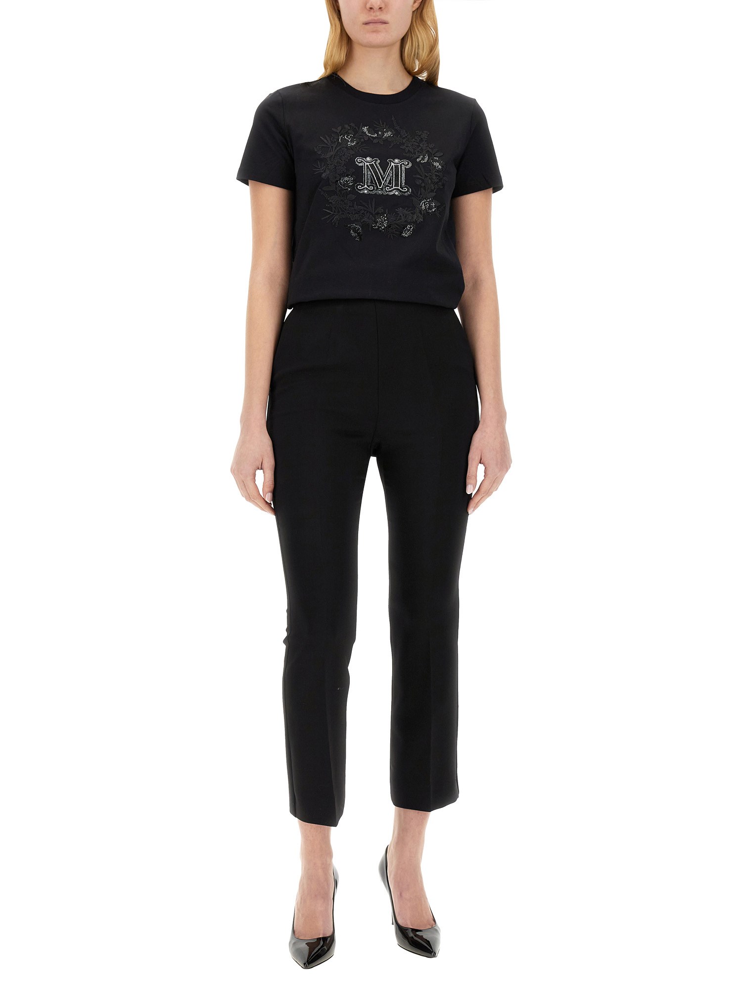 MAX MARA    NEPETA PANTS IN WOOL CREPE