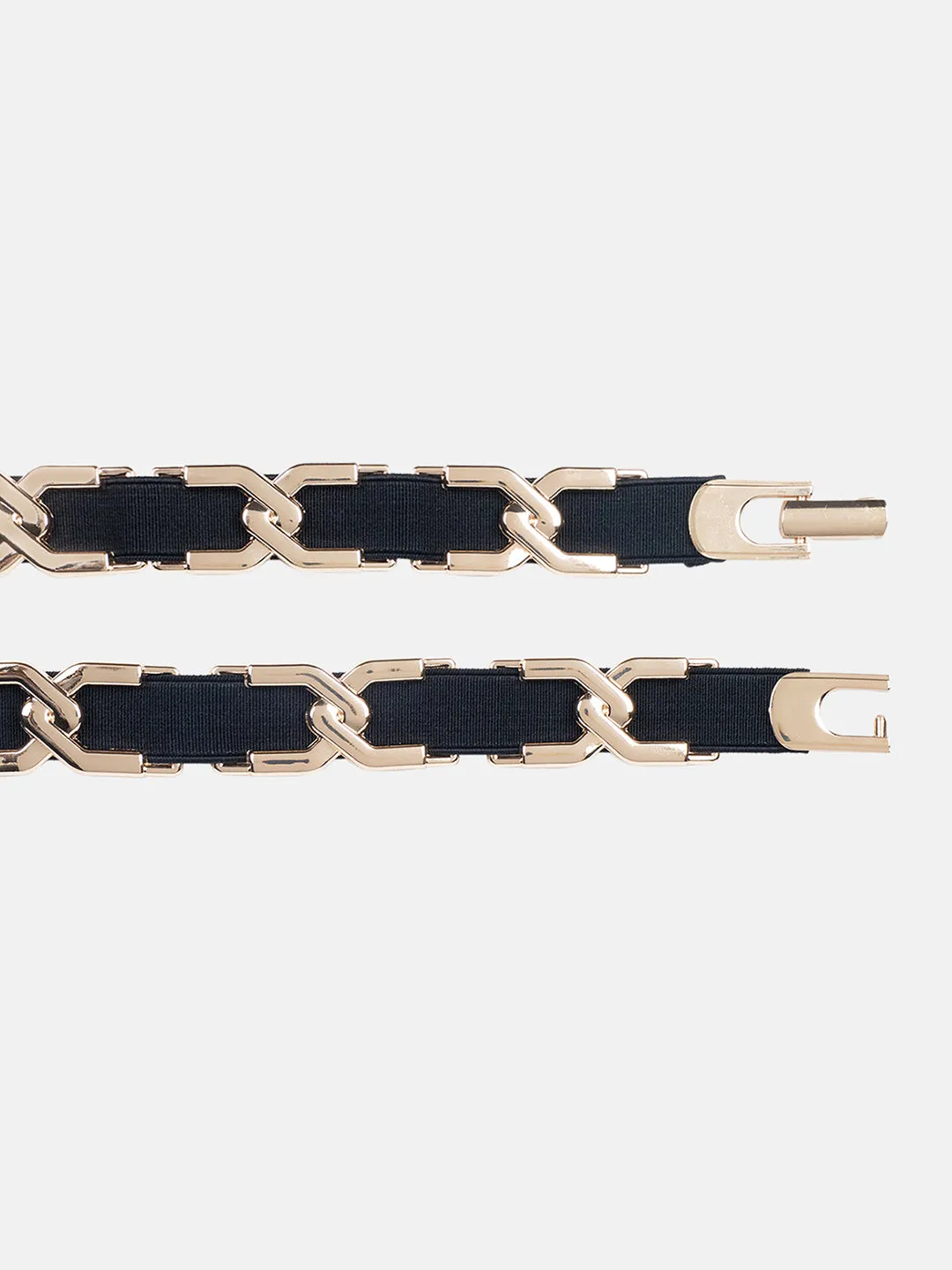 Metal Loop Buckle Thin Belt