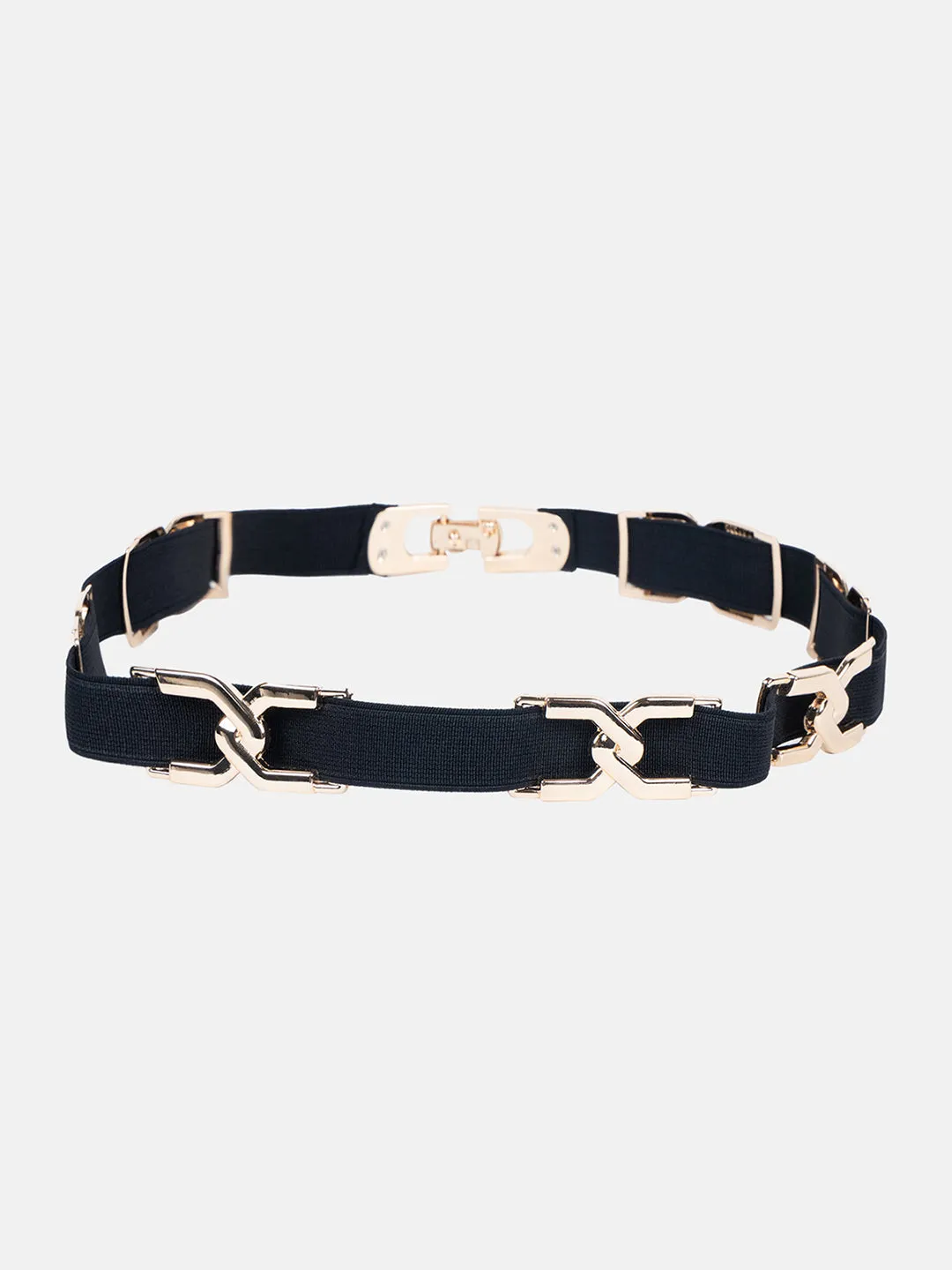 Metal Loop Buckle Thin Belt