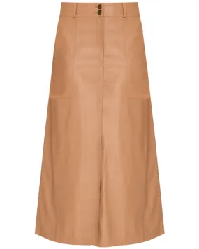 Mica Vegan Leather Skirt