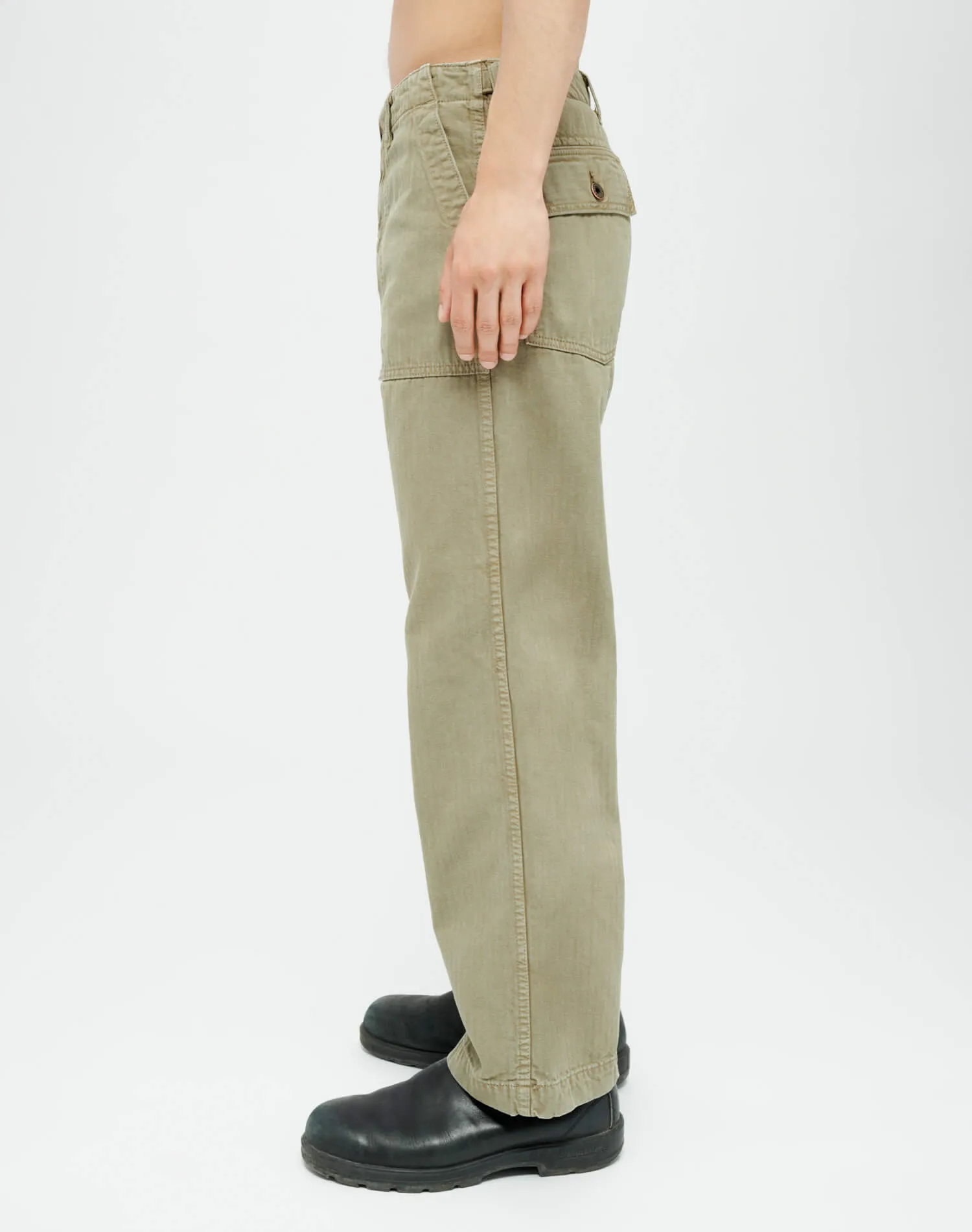 Modern Utility Pant - Dirty Sage