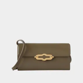 MULBERRY The Sustainable Edit Pimlico Clutch Bag - Linen Green