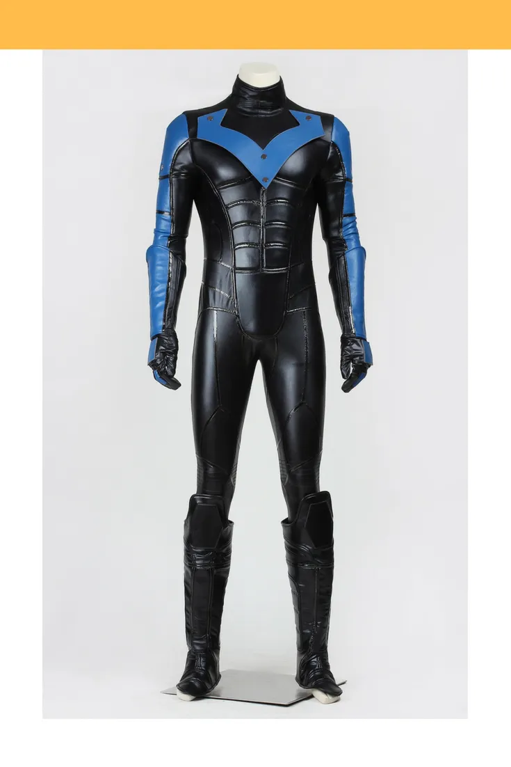 Nightwing Arkham City Cosplay Costume