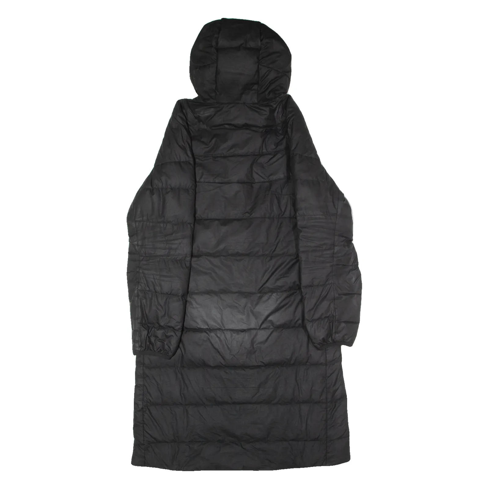 NIKE Mens Puffer Coat Black Hooded S