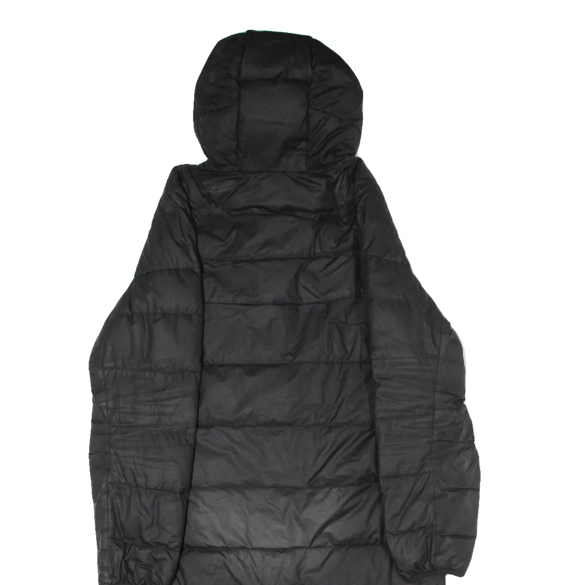 NIKE Mens Puffer Coat Black Hooded S