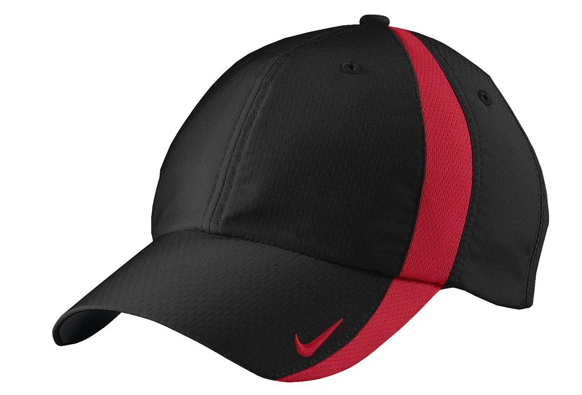 Nike Sphere Dry Custom Cap 247077 Black/ Gym Red