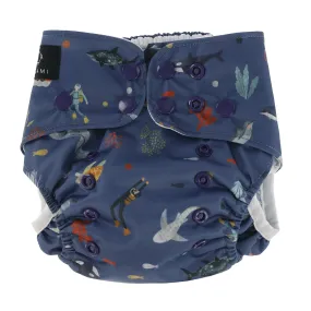 Origami Whale Swim Diaper 8-35lb  - Clement