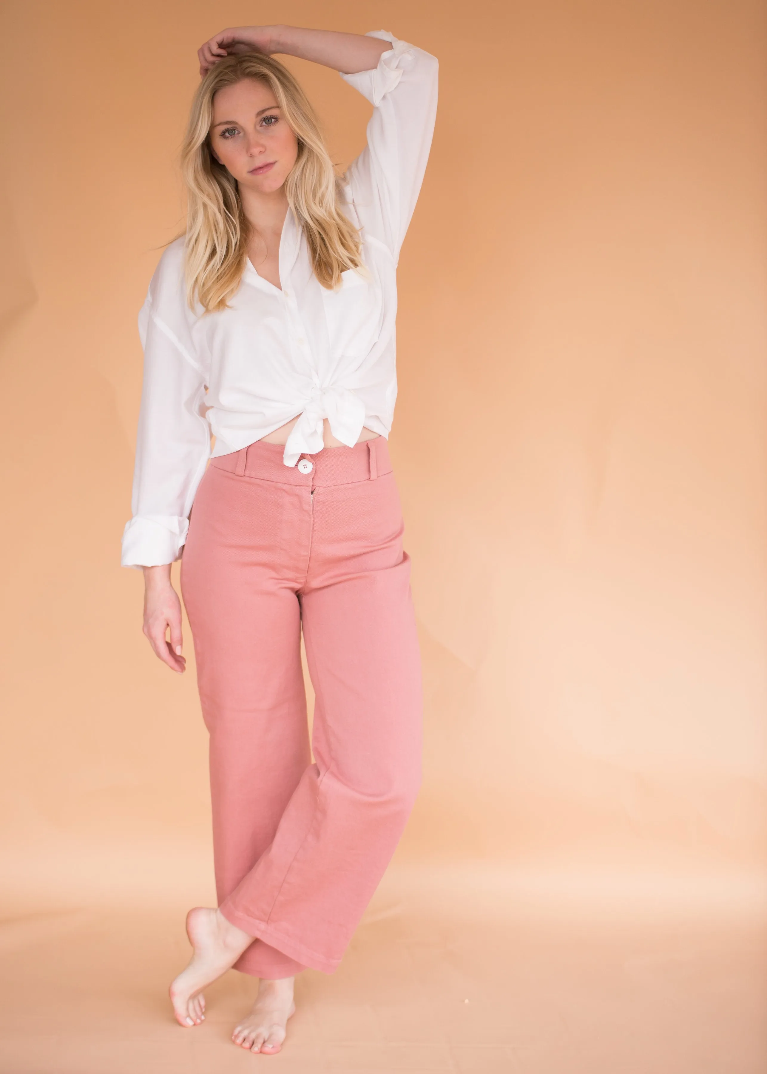 Painter Pant - Rose - Women’s Wide Leg Pants