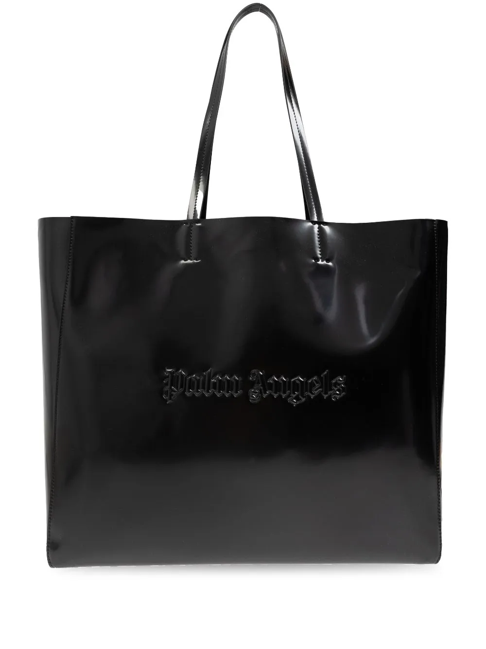 Palm Angels logo-embossed tote bag - Black