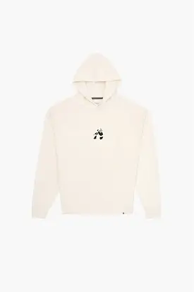 Panda Super Soft Hoodie - Krem