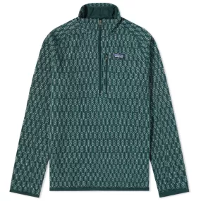 Patagonia Better Sweater 1/4 ZipPine Knit: Northern Green