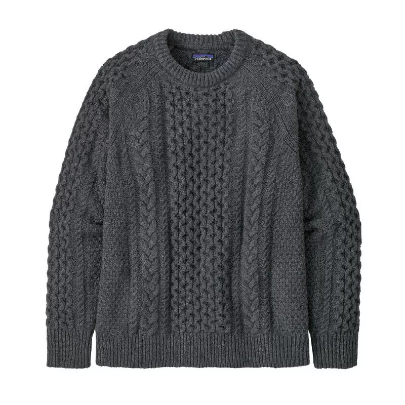 Patagonia  Recycled Wool-Blend Cable Knit Crewneck Sweater - Felpa