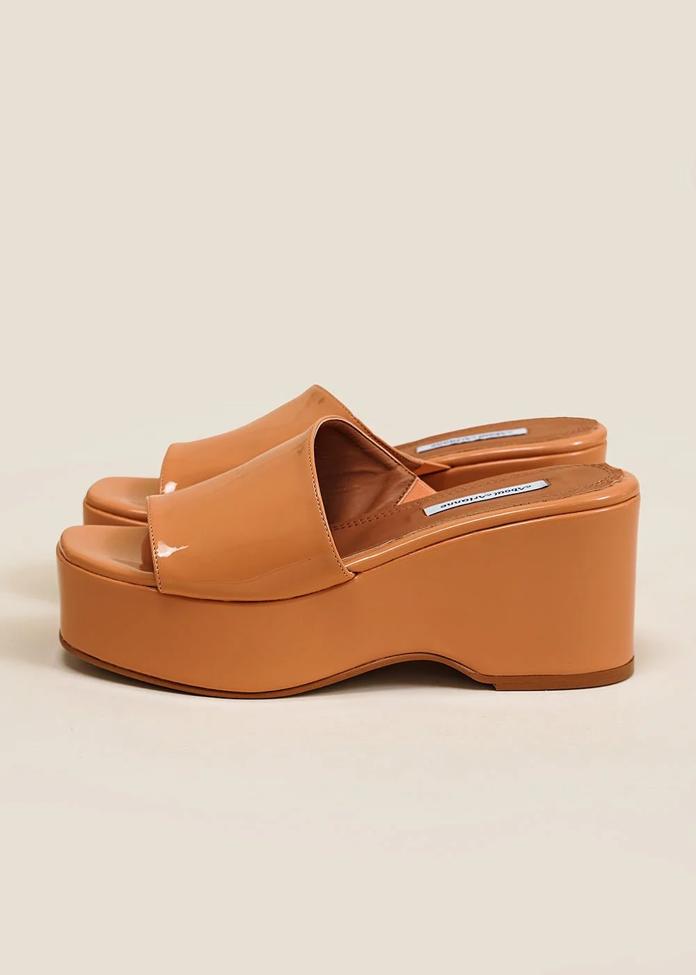 Peach Giuliana Platform Sandals