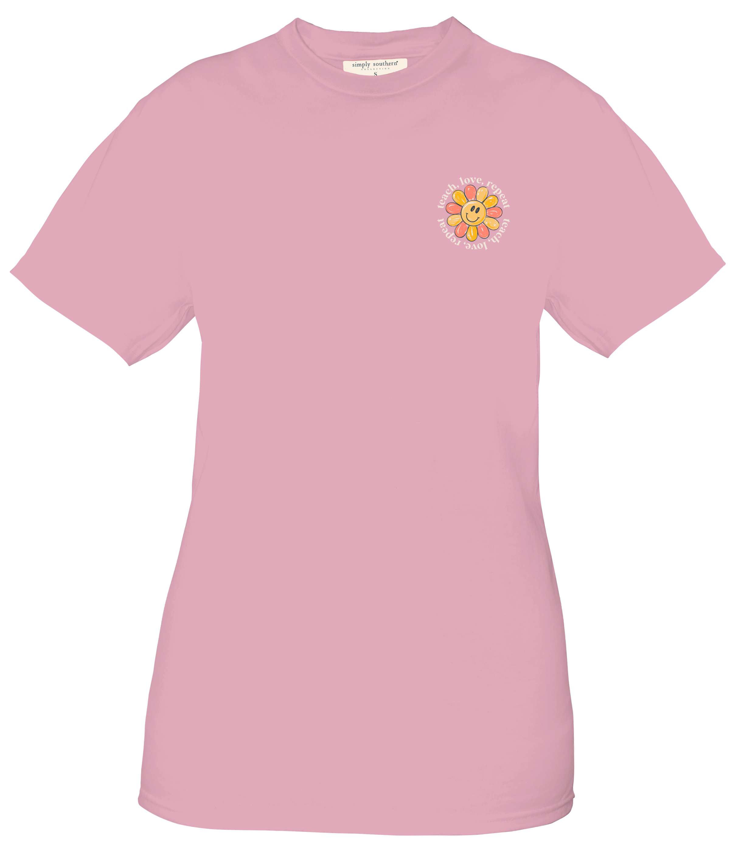 Pencils & Flowers Short Sleeve T-Shirt