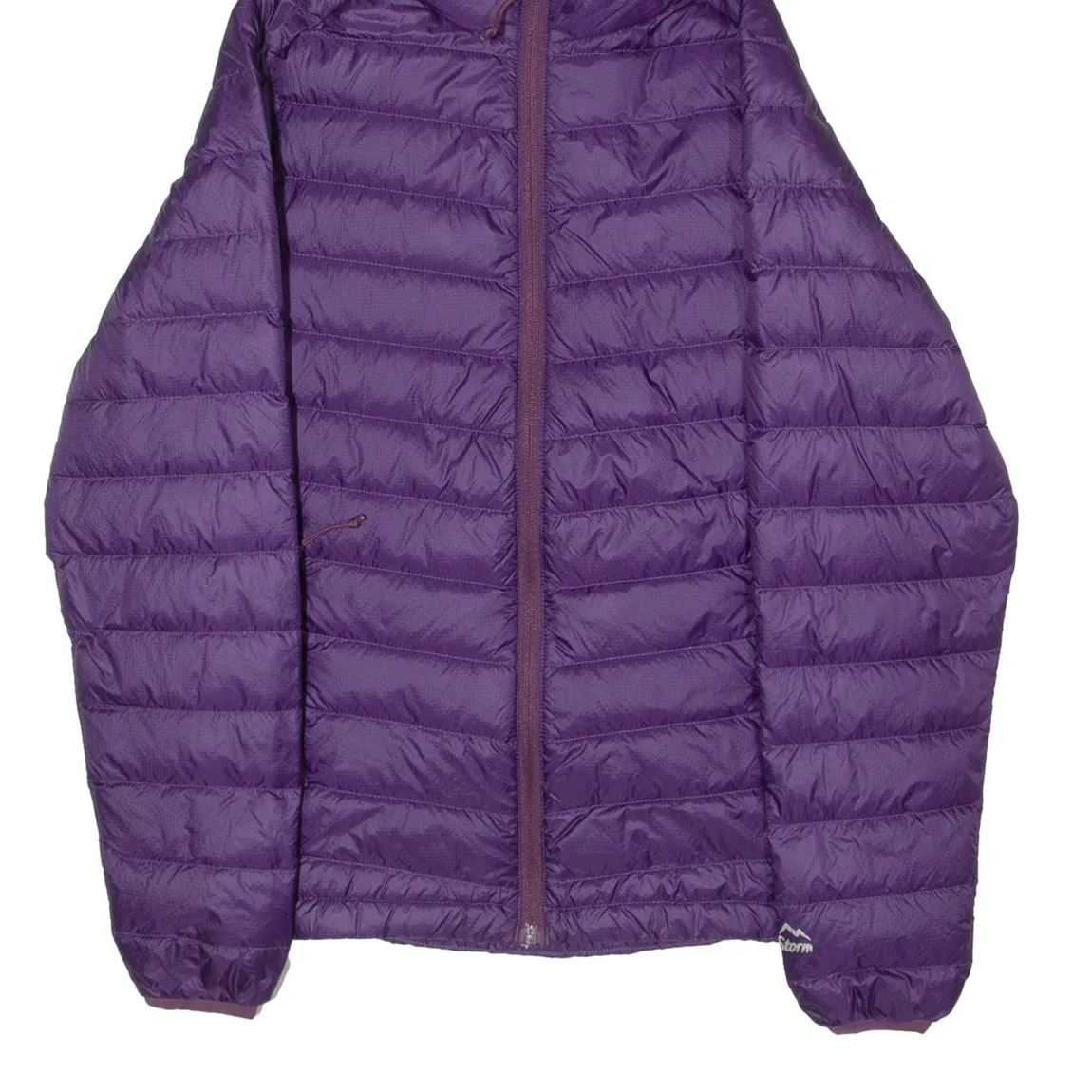 PETER STORM Womens Puffer Jacket Purple Hooded UK 10