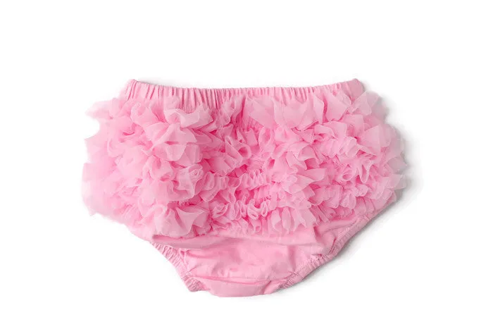 Pink Ruffle Diaper Cover