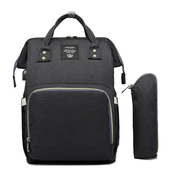 Premium Diaper Bag With USB