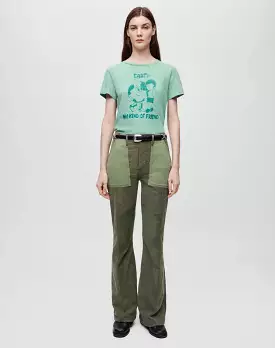 RE/DONE CLASSIC EARTH TEE