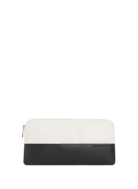 Saison 1865  Dolyta leather clutch bag - Multicolour