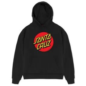 Santa Cruz Classic Dot Youth Hoodie Black