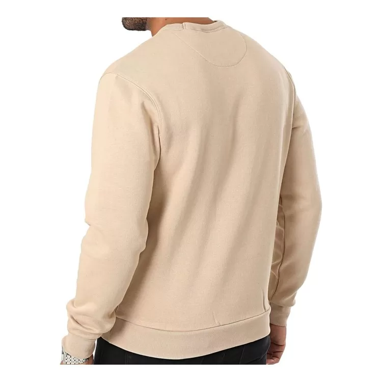 Sergio Tacchini 39406 NAWAYS Sweater Felpa Uomo Felpata Beige