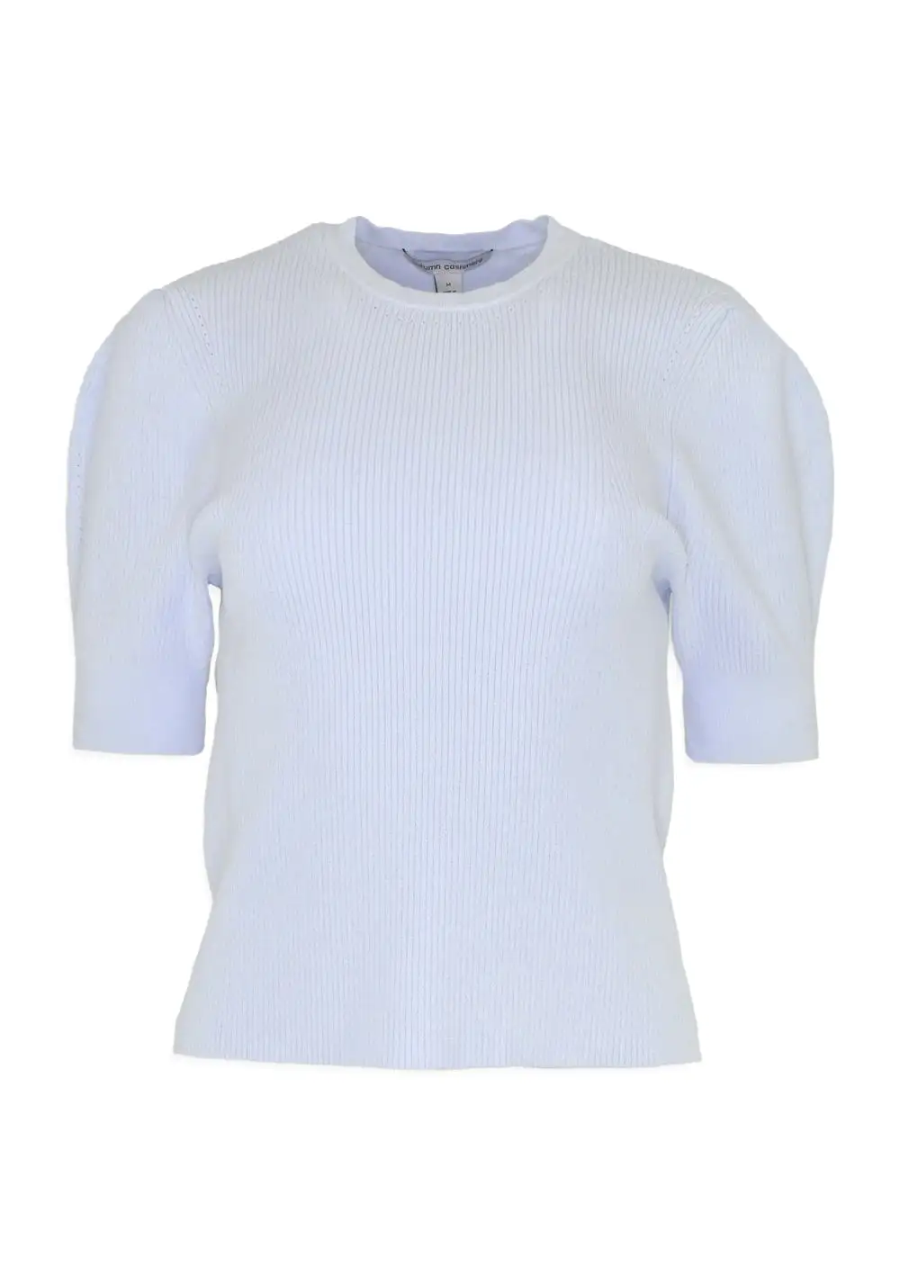 SHORT SLEEVE CREWNECK SWEATER - AUTUMN CASHMERE