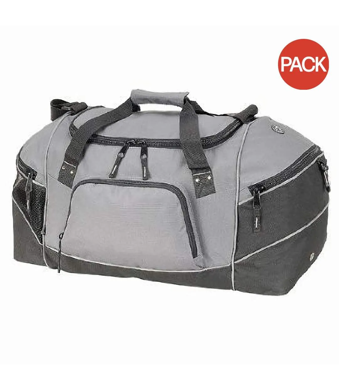 Shugon Daytona Universal Holdall Duffel Bag (50 liters) (Pack of 2) (Grey) (One Size) - UTBC4449