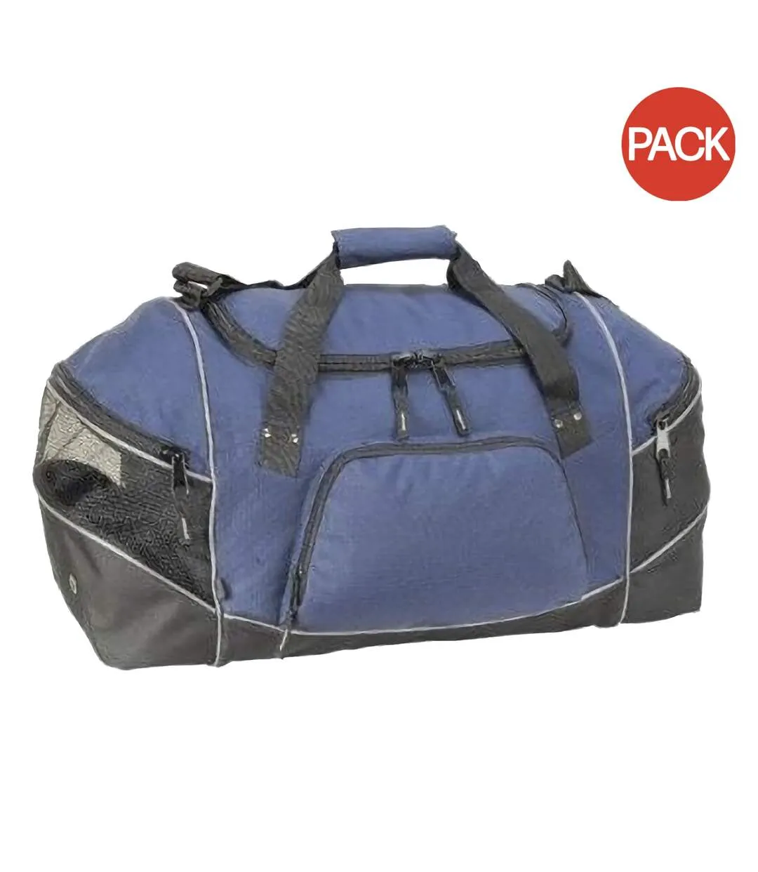 Shugon Daytona Universal Holdall Duffel Bag (50 liters) (Pack of 2) (Navy Blue) (One Size) - UTBC4449