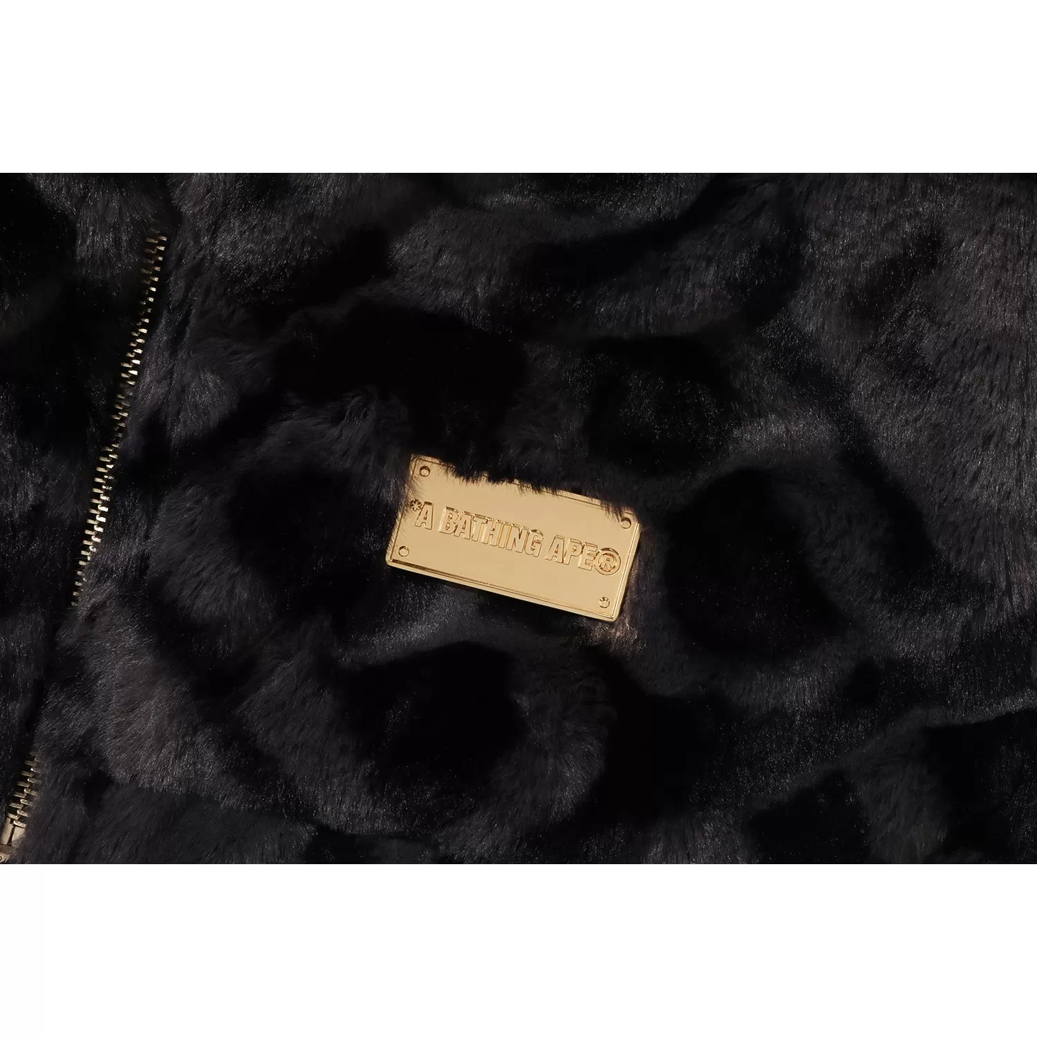 SPORT MONOGRAM FAKE FUR HOODIE JACKET MENS