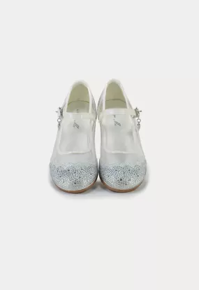 Strass Transparent Party Flat Shoes