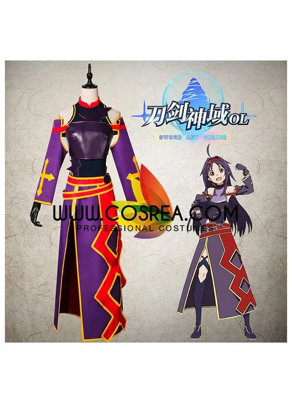 Sword Art Online Yuuki Konno Cosplay Costume