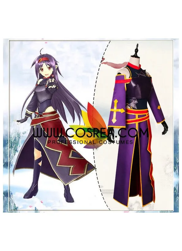 Sword Art Online Yuuki Konno Cosplay Costume