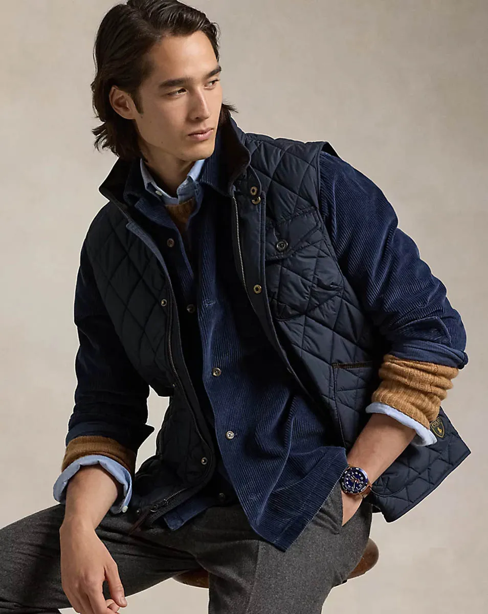 The Beaton Quilted Utility Gilet