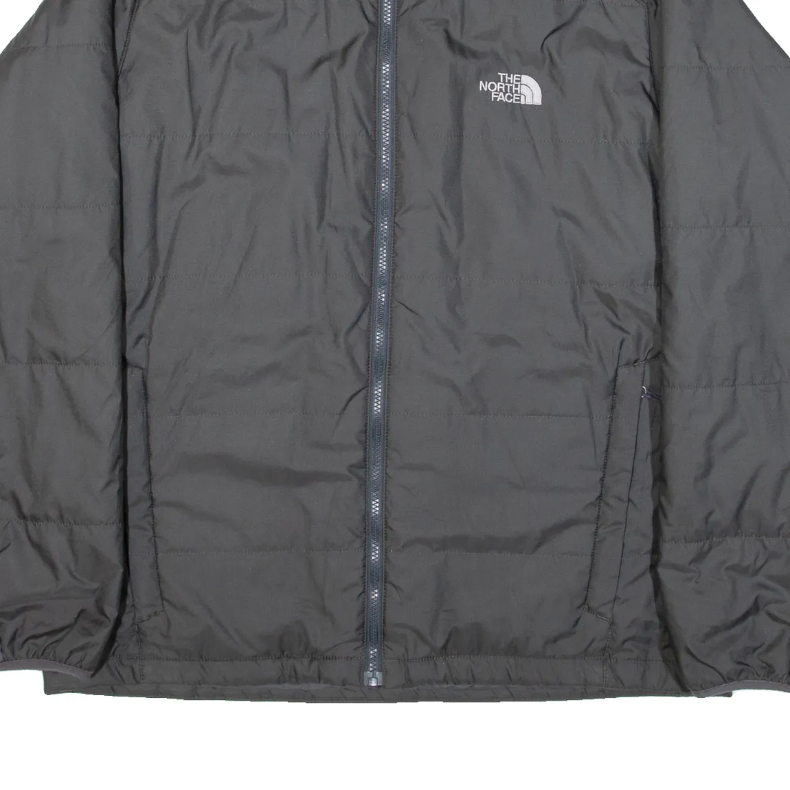 THE NORTH FACE Insulated Mens Puffer Jacket Grey L