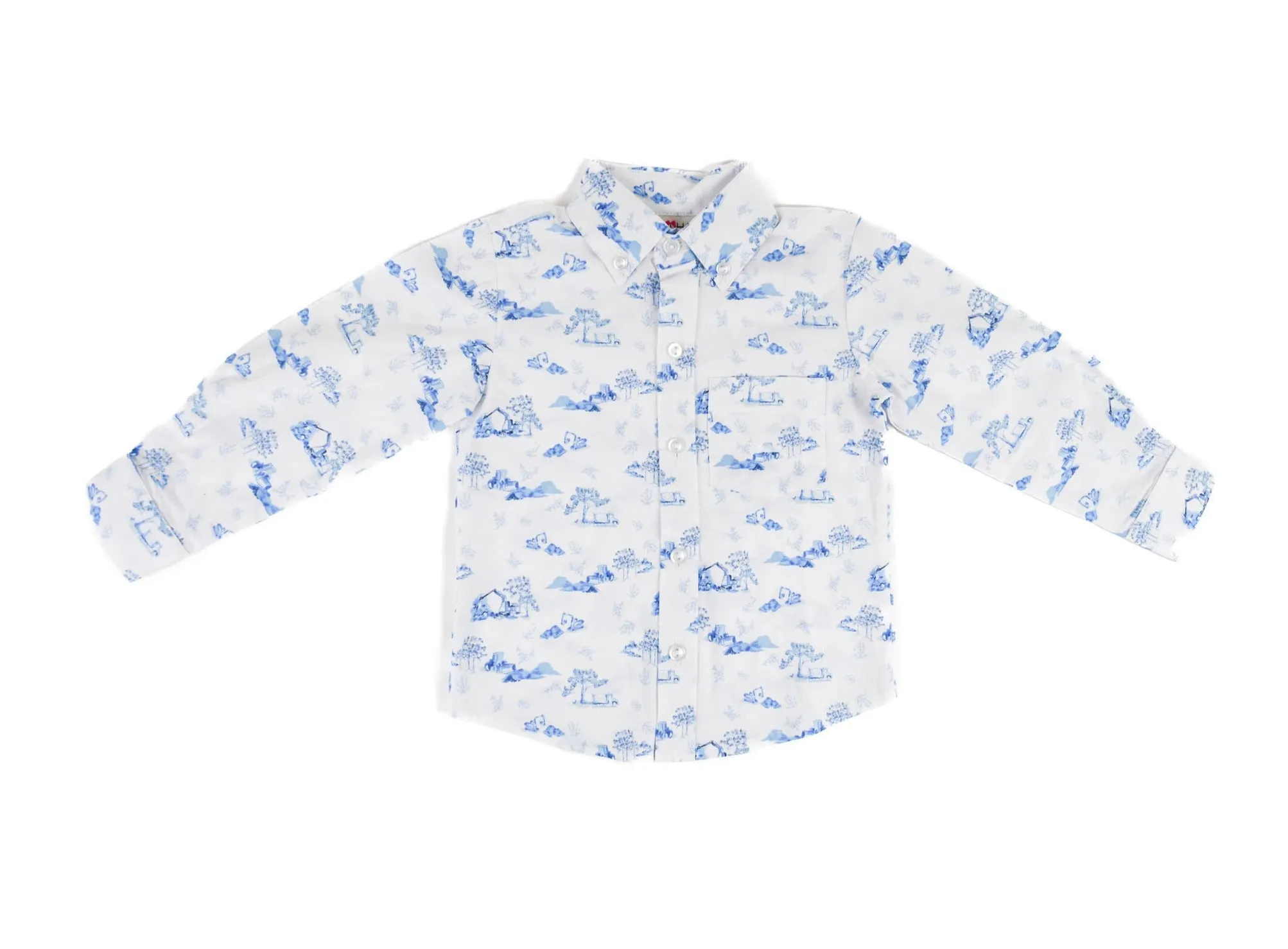 Trucks Toile Button Up Shirt