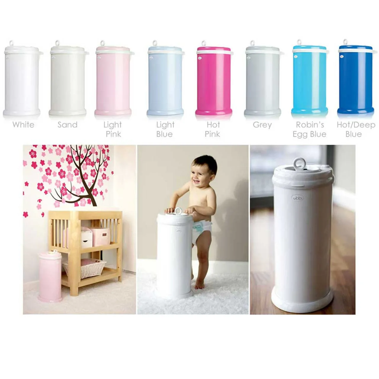 Ubbi Steel Diaper Pail 